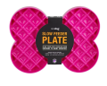 Miska slow food spowalniająca jedzenie SLODOG® turkusowa pink.png