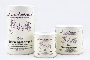 Lunderland organiczna mączka ze skorupek jaj BIO 800 g