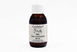 Lunderland organiczny olej z nasion czarnuszki BIO (Nigella sativa) 90 ml