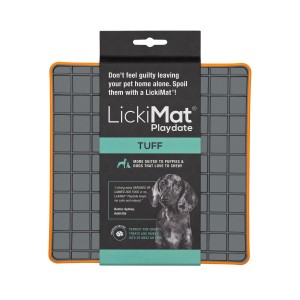 Mata LickiMat® PLAYDATE DELUXE / TUFF pomarańczowa