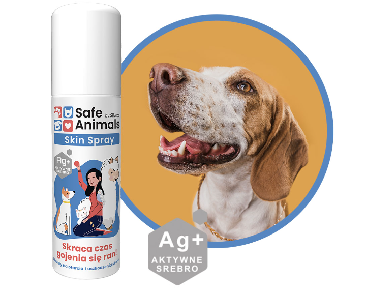 Safe Animals Skin Spray – spray do pielęgnacji skóry psa i kota